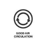 Good Air Circulation