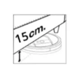 15 cm.